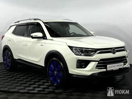 SsangYong / KGM, Korando, 1500, 163, бензин, внедорожник, автомат, полный привод, среднее состояние, левый, белый, 2 350 000 ₽