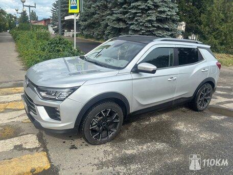 SsangYong / KGM, Korando, 1500, 163, бензин, внедорожник, автомат, передний привод, среднее состояние, левый, серый, 1 800 000 ₽