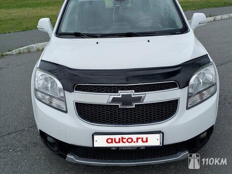 Chevrolet, Orlando, 1800, 141, бензин, минивэн, механика, передний привод, среднее состояние, левый, белый, 1 199 000 ₽
