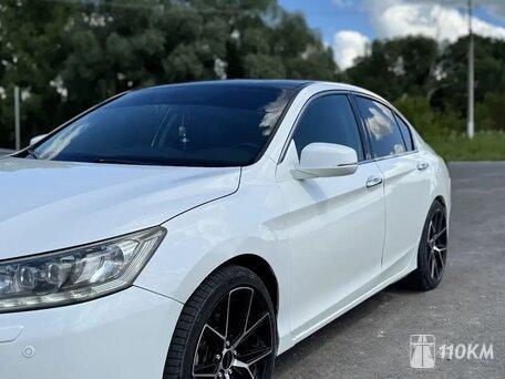 Honda, Accord, 3500, 281, бензин, седан, автомат, передний привод, среднее состояние, левый, белый, 1 400 000 ₽
