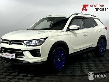 SsangYong / KGM, Korando, 1500, 163, бензин, внедорожник, автомат, полный привод, среднее состояние, левый, белый, 2 350 000 ₽