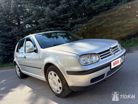 Volkswagen, Golf, 1600, 75, бензин, хэтчбек, механика, передний привод, среднее состояние, левый, серебряный, 325 000 ₽