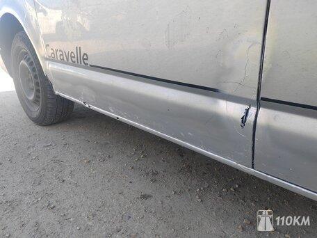 Volkswagen, Caravelle, 2000, 115, бензин, минивэн, механика, передний привод, среднее состояние, левый, серебряный, 1 100 000 ₽