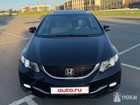 Honda, Civic, 1800, 142, бензин, седан, автомат, передний привод, среднее состояние, левый, черный, 1 290 000 ₽